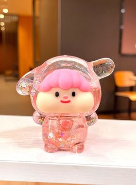 流沙摆件亚克力卡通装饰摆件