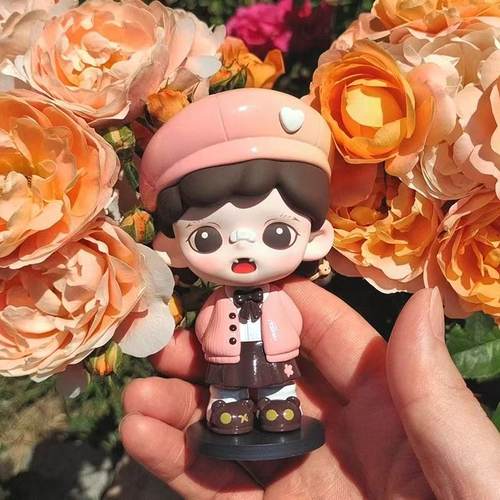 TNT樱花限定吊卡SPACE系列zoraa盲盒可爱手办潮玩摆件蛋糕装饰 - 图3