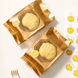 Средний фестиваль фестиваль Mooncake Packaging Box Sake Startempling Perm и яичный желток декоративное уплотнение запечатывание Dordo Patch
