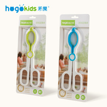 Grain Milk Bottle Clip Nipple Accessories Clip High Temperature Resistant Washable Silica Gel Anti Slip Anti-Burn Home Wash Disinfection Pliers