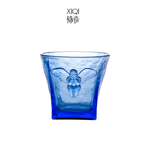 稀奇艺术设计大师戴昆联名《华彩杯》天使威士忌彩色酒杯结婚礼物 - 图0