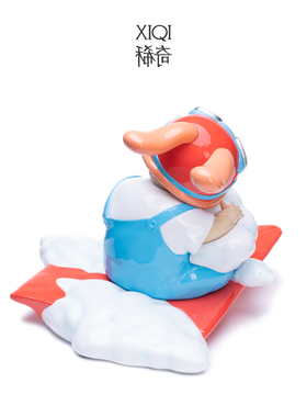 稀奇艺术《向云端》收藏级创意轻奢桌面玄关雕塑升迁礼物新婚礼物