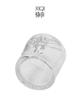 稀奇艺术玻璃浮雕酒水杯