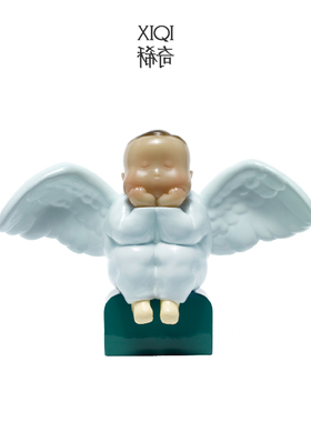 稀奇艺术天使比比治愈系艺术礼物