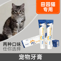 Fields Garden Kitty Special Toothpaste Pet Cat Toothbrushes Suit Cat Removal Halts Edible Dental Calculus Cleaning Supplies