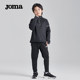 Joma男童儿童足球训练服春秋加绒半拉链运动训练长袖健身运动服