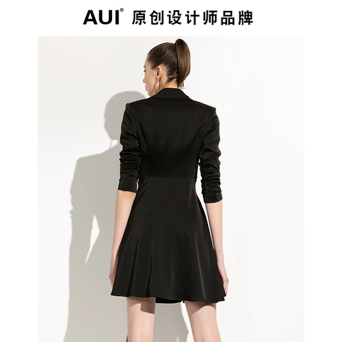 Весеннее платье, пиджак классического кроя, юбка, европейский стиль, 2021 года, городской стиль, яркий броский стиль