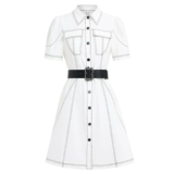 AUI Дизайнерское летнее платье, тренд сезона, облегающий крой