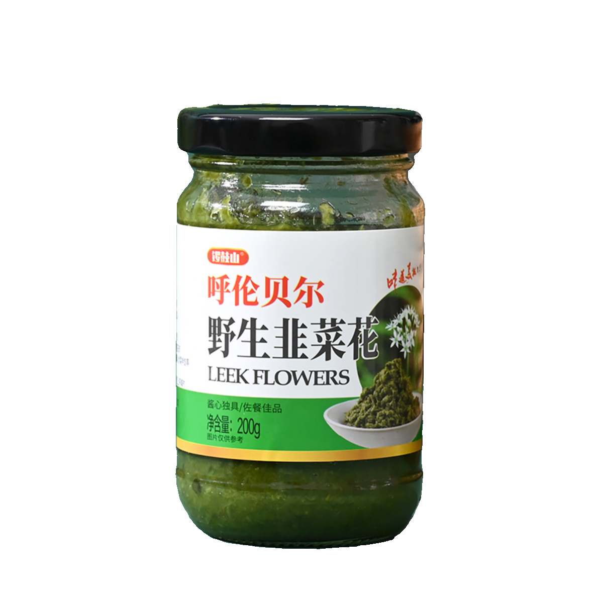 野生韭菜花酱内蒙古草原自制农家特产下饭菜火锅蘸料舌尖上的中国