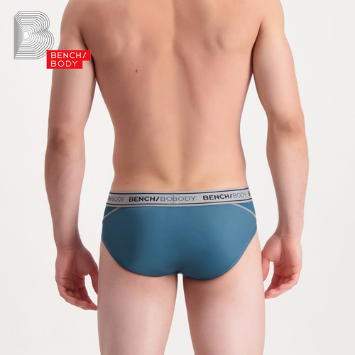 bench/BODY/奔趣2024新品内裤男士涤纶中腰弹力三角内裤BUM0262 - 图1
