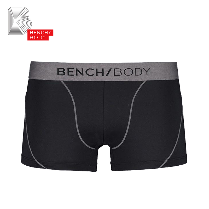 BENCH/BODY奔趣 2023春新品男内裤中腰涤纶个性 平角内裤 BXM0299 - 图0