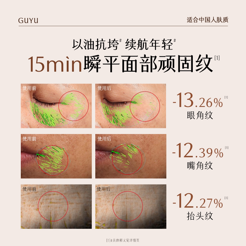 谷雨山参胶原油敷面膜涂抹面膜保湿抗皱紧致熬夜急救喷雾