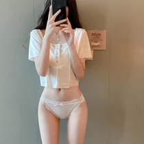 Japan FEERIJT3 strips of ice-wire-free underpants female lace sexy pure cotton stall thin breathable triangle pants