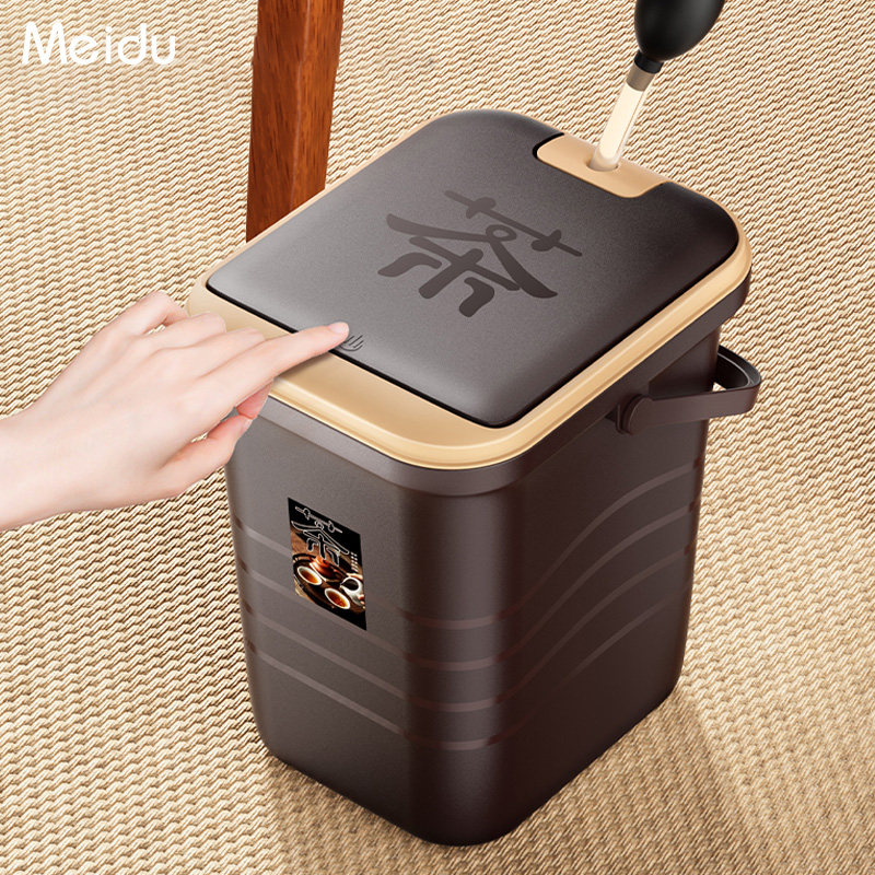 茶水桶废水桶办公室新款茶具配件干湿分离渣桶矮款奶茶店专用茶桶,淘宝优惠券,粉丝福利购,淘宝优惠卷