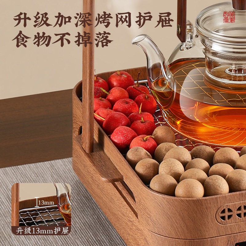 宝选围炉煮茶电陶炉器具全套装2025新款家用吊架烤火炉玻璃养生壶,淘宝优惠券,粉丝福利购,淘宝优惠卷