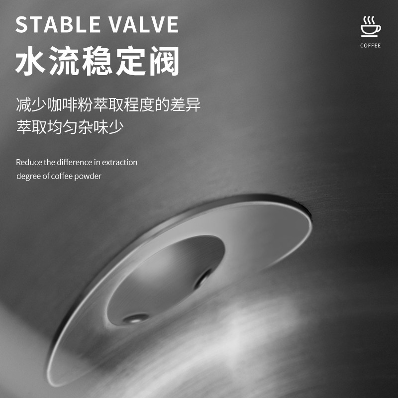 手冲咖啡壶咖啡过滤杯不锈钢水壶 pakchoice咖啡壶