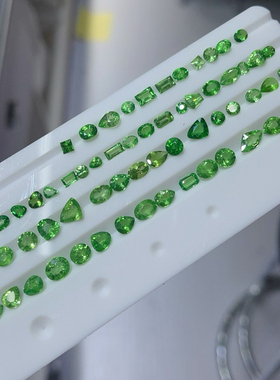 拥有电光金属感的一颗沙弗来线条犀利颜色明艳绿光森林通货价优！