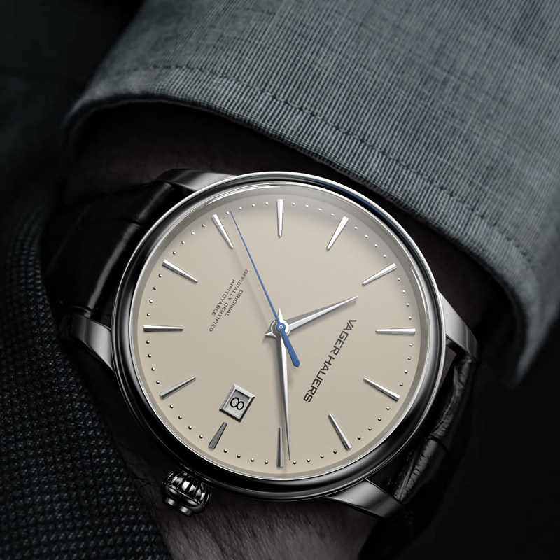 维杰豪兹专利正品男士超薄全机械表 维杰豪兹国产腕表