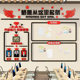 Sales performance display board for outstanding employees in the office