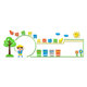 Works Column Blackboard Report Honor List Cultural Learning Garden