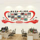 Employee style team photo display wall sticker