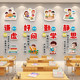 Inspirational text wall layout decoration 3D three-dimensional wall stickers