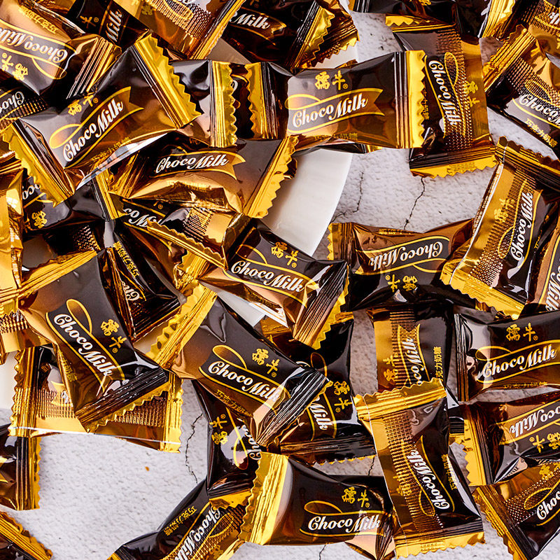 孺牛奶糖绿茶红茶鲜乳巧克力薄荷味8090怀旧糖果休闲零食招待喜糖