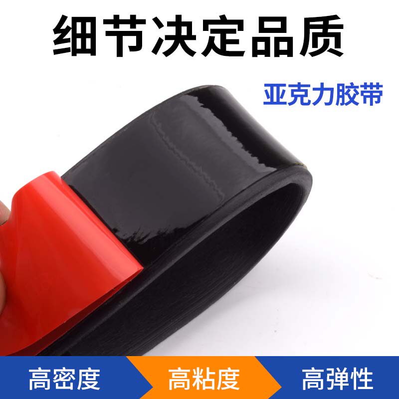 自粘橡胶条扁条玻璃压条减震背胶橡胶条/门缝密封条/背胶橡胶板 - 图1