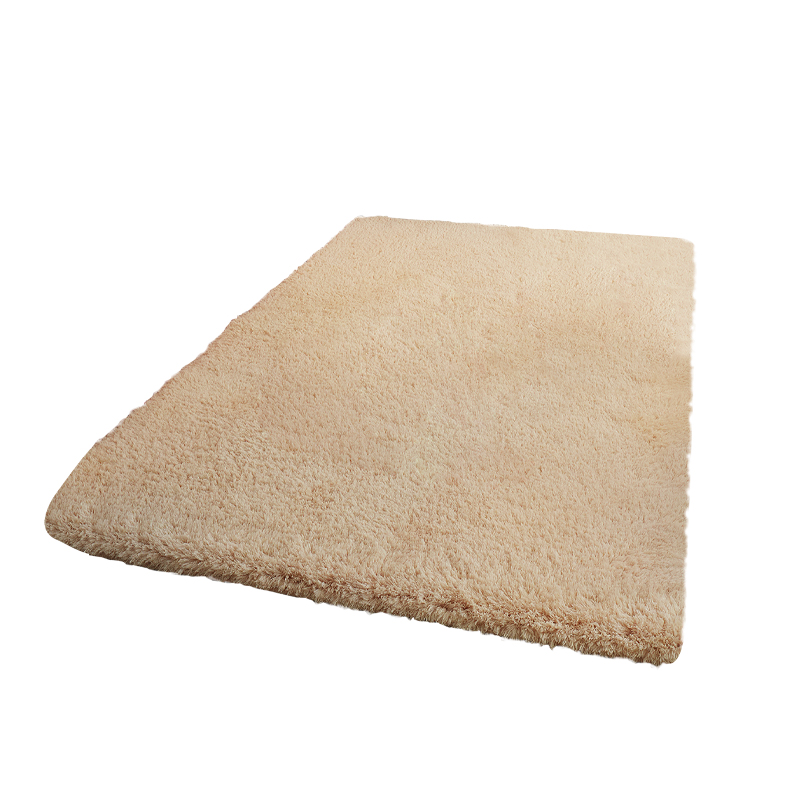 Home bedroom simple lambswool thickened carpet to keep warm