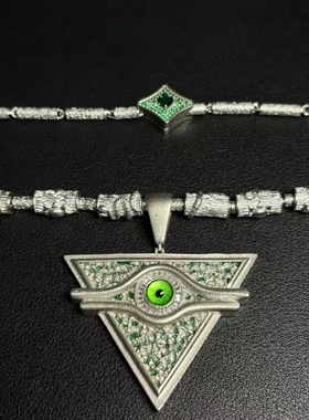 SAFEBOX X BOBBYNOPEACE联名lsquo千年积木rsquo项链AND吊坠