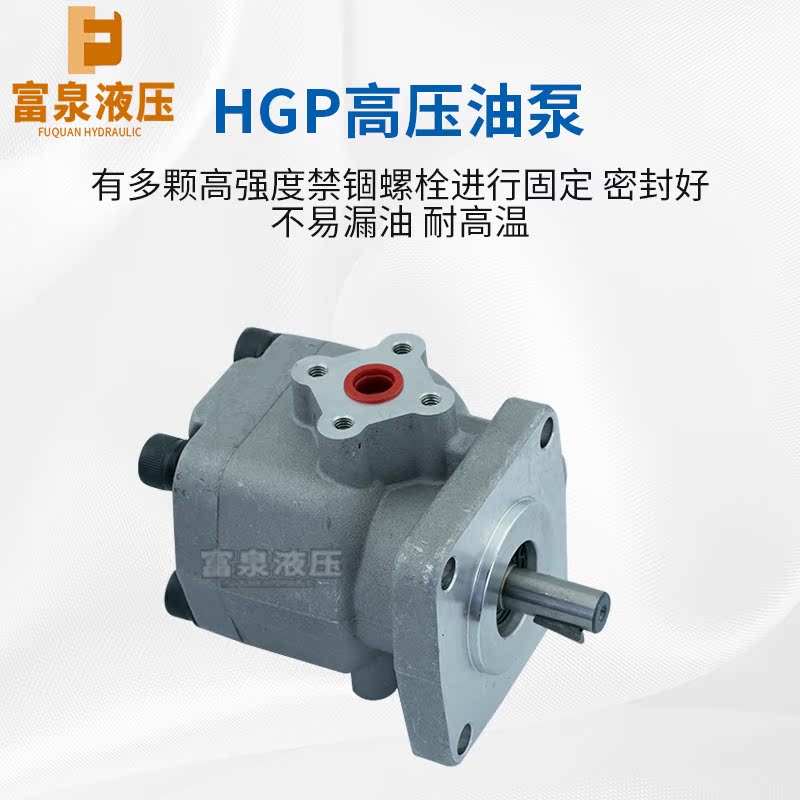 液压油泵GPY-11.5R高压齿轮泵HGP3A-F23R泵头HGP2A-F12R法兰台湾 - 图1