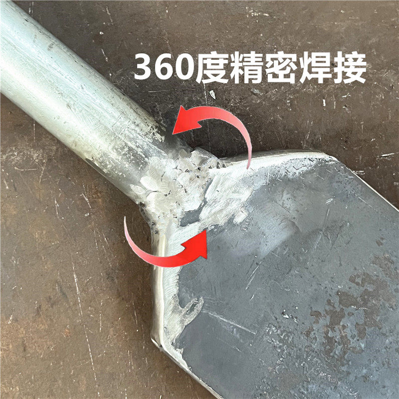 弹簧钢锻打洞铲挖坑神器挖电杆洞农用洛阳铲挖树铲挖泥重型移植铲 - 图3