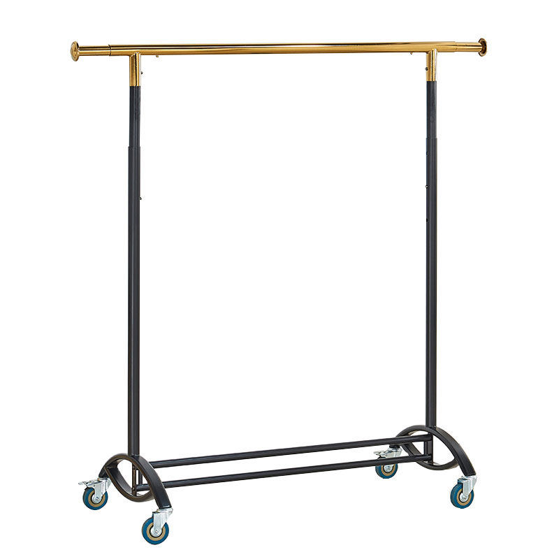 服装店衣架展示架伸缩折叠单杠龙门架单杠落地式架子中岛架带轮子,淘宝优惠券,粉丝福利购,淘宝优惠卷