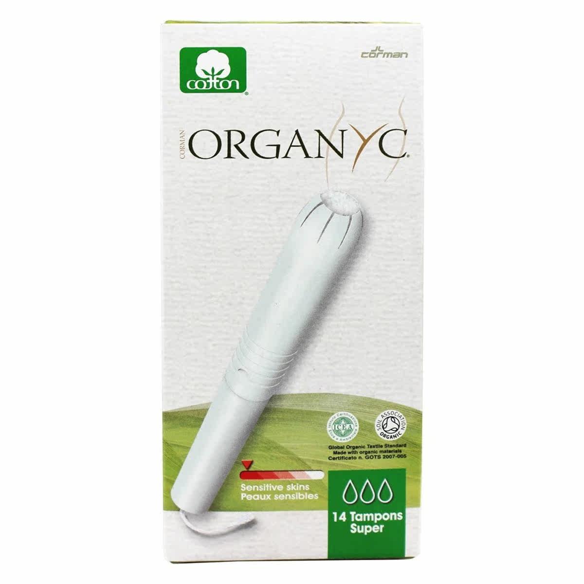 organyc-有机棉月经卫生棉条级-14 LuckyVitamin海外其他膳食营养补充剂