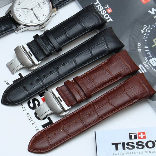 Tissot, ремешок для часов, из натуральной кожи, 22mm