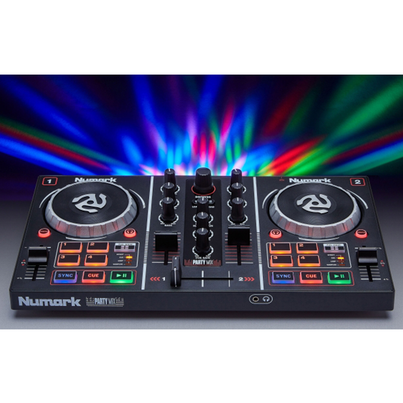 Numark/露玛 Party Mix MK2 DJ数码控制器便携式打碟机DJ现场演出 - 图1