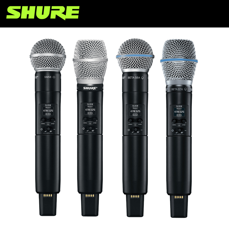 Shure/舒尔 SLXD24/SM58//BETA58A一拖二专业数字无线话筒麦克风 - 图2