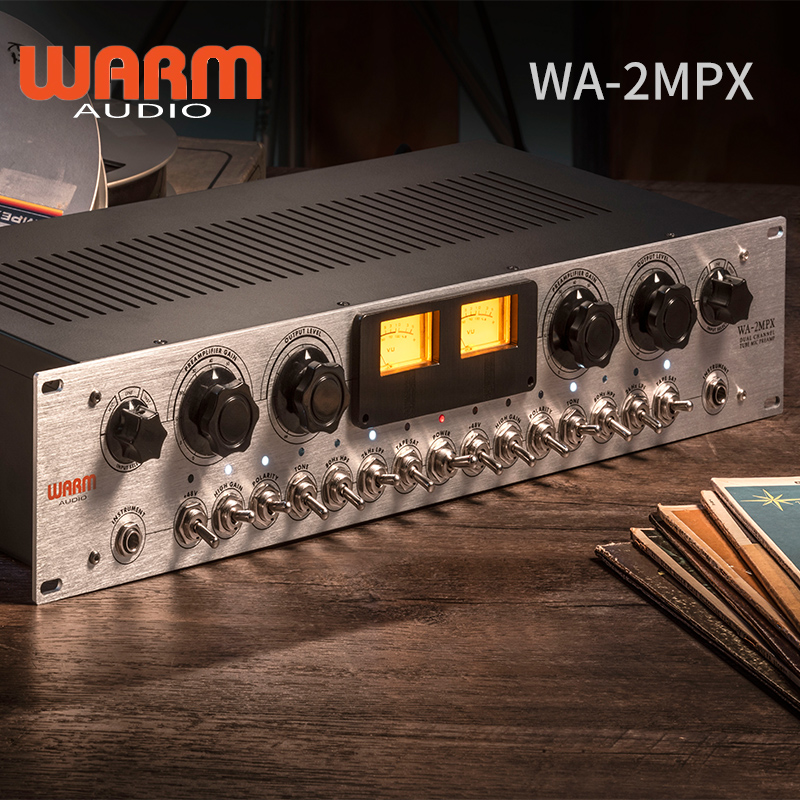 Warm Audio WA-2MPX双通道电子管前置话筒放大器录音棚麦克风话放 - 图0