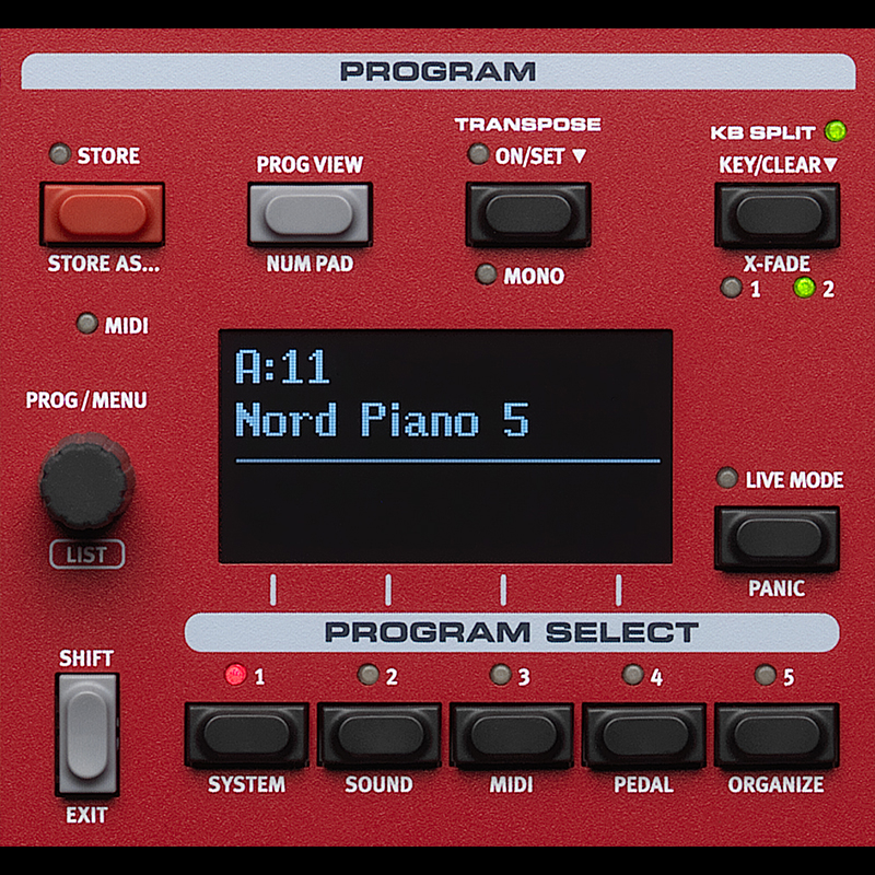 诺斯得/Nord Piano5 全配重电钢琴 舞台键盘88键模拟合成器电钢琴 - 图0