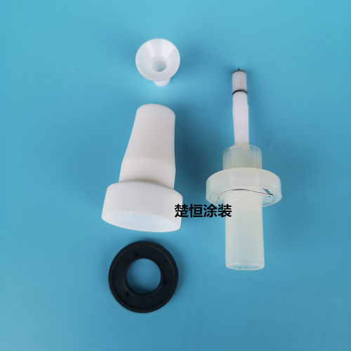 OPT金马GM03导电针 粉末静电喷枪专用枪头 圆形电极座 扁嘴 - 图0