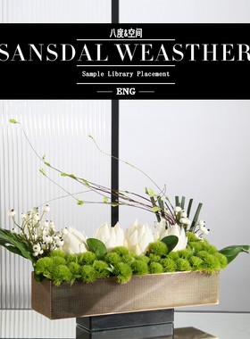 13种搭配，洽谈桌必选高级感花器