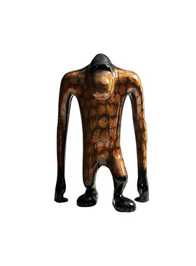 中古风玻璃酒柜装饰摆件桌面酒瓶收纳架展示柜开放格软装饰酒具