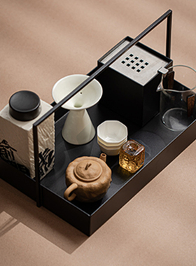 书房新中式八度空间茶柜摆设
