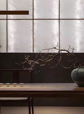 【八度空间】复古新中式样板间售楼处琉璃花器烛台茶具组合摆件