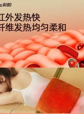 彩阳电暖艾灸宝控温电加热艾绒暖艾盐护膝宝发热腰带智能控温