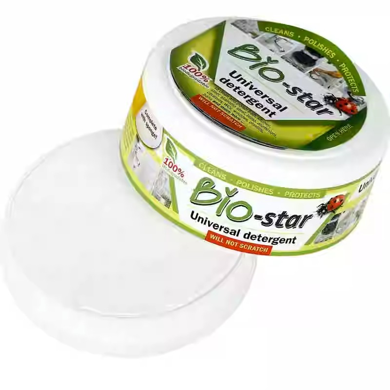 利快德国Biostar不锈钢清洁膏Bio-star厨房烤箱浴室多功能海绵擦 - 图1
