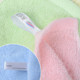 Pure cotton children's solid color square towel kindergarten hand towel