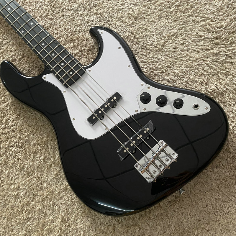 意大 利品牌 Spencer 四弦 电贝斯贝司 Jazz Bass 黑色初学 - 图0