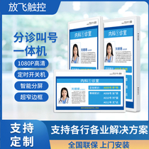 Hospital sub-consultation screen queuing called number system Intelligent guided consultation wisdom Medical room screen One-level doorway display screen