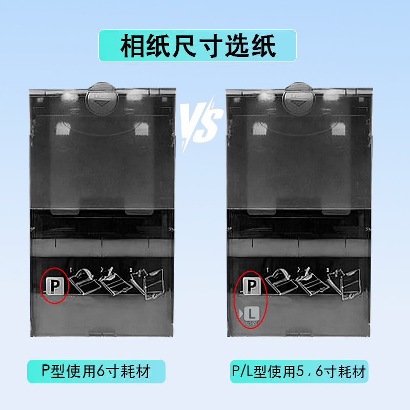 适用佳能相纸打印机色带kp-108 CP1500/CP1300/CP1200相片6寸墨盒 - 图1
